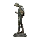 An Italian sculpture of the standing Narcissus, late 19th century