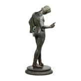 An Italian sculpture of the standing Narcissus, late 19th century
