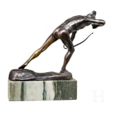 Otto Schmidt-Hofer (1873-1925) - A bronze figur of an archer, circa 1900