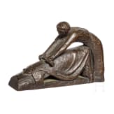 A German bronze in the manner of Ernst Barlach, ca. 1920/30