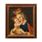 A German painting of the Virgin Mary from Passau, 19th century