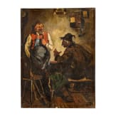 "Evening at the inn", southern German, ca. 1900