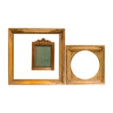 A set of three neo-classical French frames, 19th century