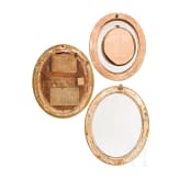 A set of four oval French neo-classical frames, 19th century