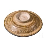 Teller mit L&uuml;sterdekor, Kashan, Iran, 12. - 13. Jhdt.