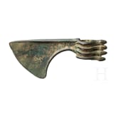 A Luristan bronze axe, 12th - 11th century BC