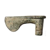 A Luristan bronze axe head, circa 2500 B.C.