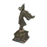 A Roman bronze statuette of Victoria, 2nd - 3rd century A.D.