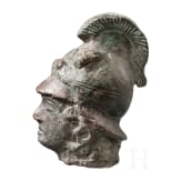 A Roman bronze head of Minerva, 2nd &ndash; 3rd century