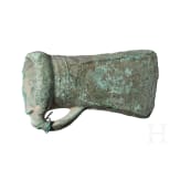 A bronze Age axehead, Central Europe, 1300 - 800 B.C.
