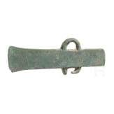 A flat bronze axe head from the Iberian Peninsula, 2nd millennium B.C.