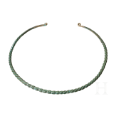 A twisted Bronze Age collar, 12th &ndash; 11th century B.C.