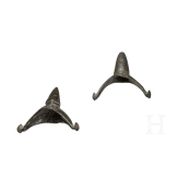 Two Celtic prick spurs, 1st century B.C.