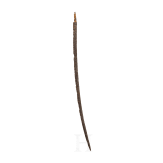 A Russian iron sabre, 13th century