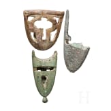 Three Northern and Central European chapes, 10th century