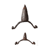 Two Vandalic iron spurs, 3rd century