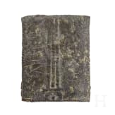 A Byzantine bronze icon, 5th - 7th century A.D.