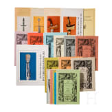 22 Ausgaben "De Wapenverzamelaar- Tijdschrift van de Vereniging Nederlandse Wapenverzamelaars" von 1965 bis 1988