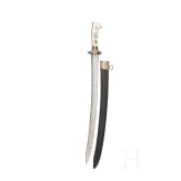Schwere silbermontierte Jagdplaute, deutsch, um 1780