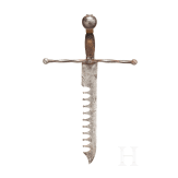 Linkhanddolch mit Klingenf&auml;nger, Historismus im Stil um 1600