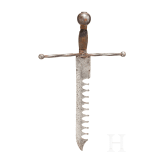 Linkhanddolch mit Klingenf&auml;nger, Historismus im Stil um 1600