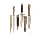 Goldverziertes Gaucho-Messer, Argentinien, 1. H&auml;lfte 20. Jhdt.