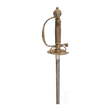 Eisengeschnittener Galanteriedegen, deutsch, um 1750