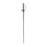 Eisengeschnittener Galanteriedegen, Frankreich, um 1750