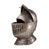 Geschlossener Mantelhelm, Historismus im Stil um 1560