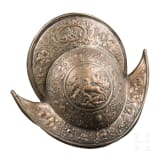Reliefierter Prunkmorion im Stil um 1600, galvanoplatische Anfertigung, deutscher Historismus um 1860