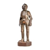 Miniatur-Harnisch mit ge&auml;tztem Dekor, deutsch, um 1900