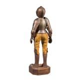 Miniatur-Harnisch mit ge&auml;tztem Dekor, deutsch, um 1900