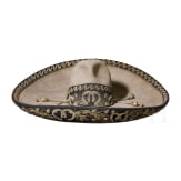 Sombrero mit Silberstickerei, Mexiko, 19. Jhdt.
