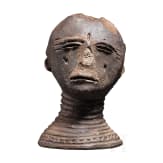 Ahnenkopf aus Terrakotta, Ashanti, Ghana