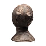 Ahnenkopf aus Terrakotta, Ashanti, Ghana