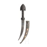 Silbermontierter Kandschar, Irak, Anfang 20. Jhdt.