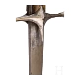 Silbermontierter Kilic mit Geh&auml;nge, osmanisch, Ende 18. Jhdt.
