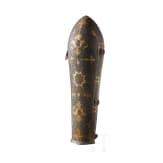 Goldtauschierte Armschiene (Bazu-Band), Indien, 19. Jhdt.