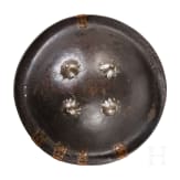 Lederschild, Indien, 18./19. Jhdt.