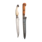 Zwei Messer, Indien, 19./20. Jhdt.