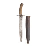 Bowie-Knife, Arnachellum, Salem, Madras/Indien, um 1880