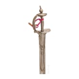 Khanda mit Wootzklinge, Indien, Rajasthan, 18. Jhdt.