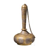 Silberner Rosenwasserbeh&auml;lter, Indien, 19. Jhdt.