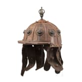 Sino-tibetischer Helm, neuzeitliche Fertigung im Stil des 15./16. Jhdts.
