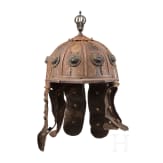 Sino-tibetischer Helm, neuzeitliche Fertigung im Stil des 15./16. Jhdts.