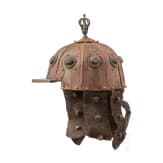 Sino-tibetischer Helm, neuzeitliche Fertigung im Stil des 15./16. Jhdts.