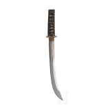 Naginataklinge als Wakizashi montiert, Japan, um 1770