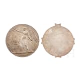 A Dutch silver medal on Wilhelmina, Queen of the Netherlands (1890 - 1948)
