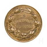 Medaille im Verleihungsetui - "Deutsche Section des Landeskulturrathes f&uuml;r das K&ouml;nigreich B&ouml;hmen"