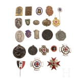 Sammlung 23 Abzeichen, Preu&szlig;en und Bayern, 1900 - 1930